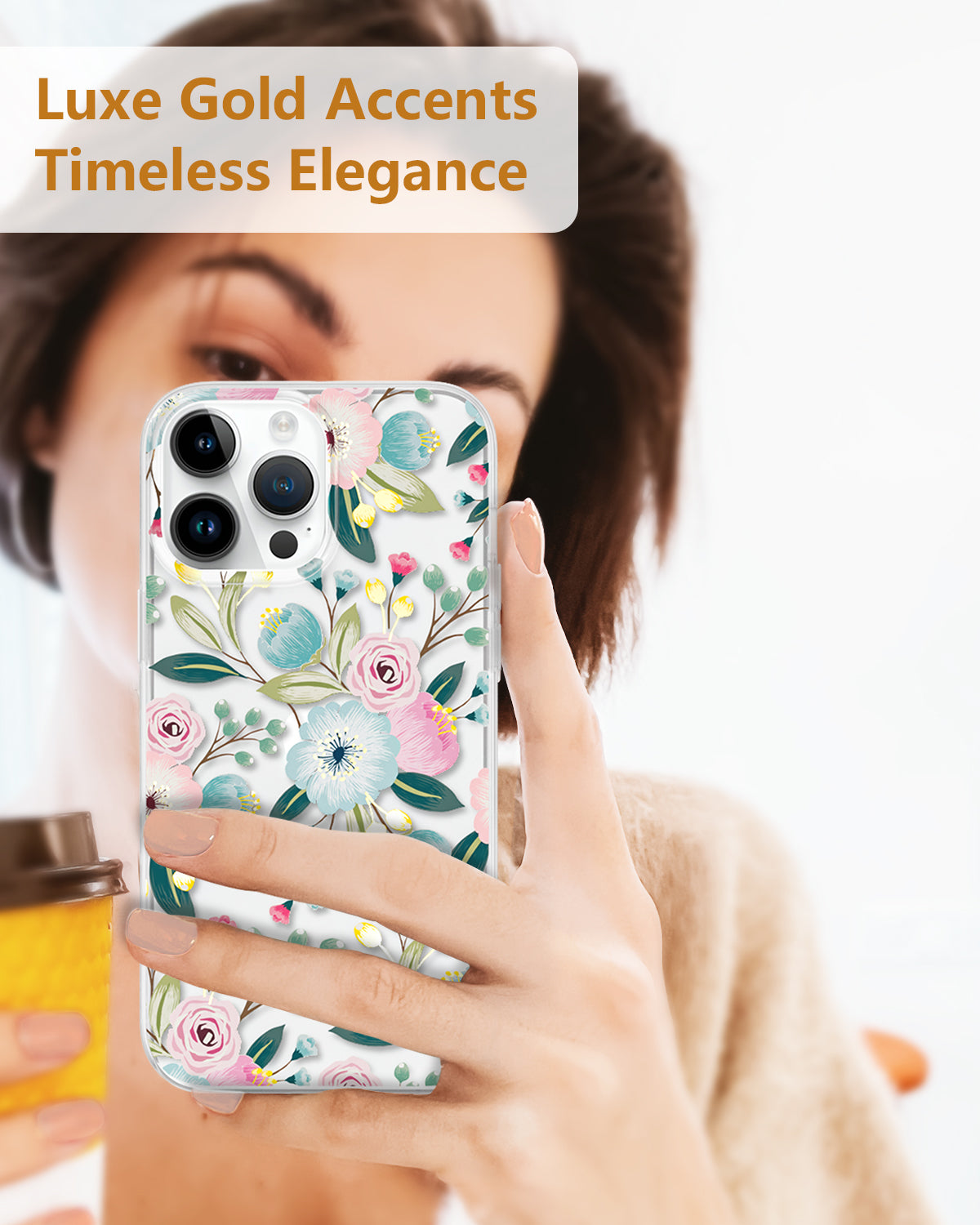Stylish Floral Hibiscus iPhone Case With Sleek Design