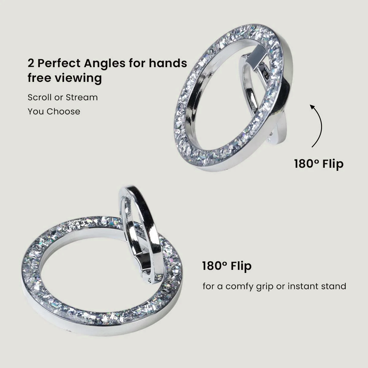 Gleam Arctic Aurora MagSafe Ring Holder