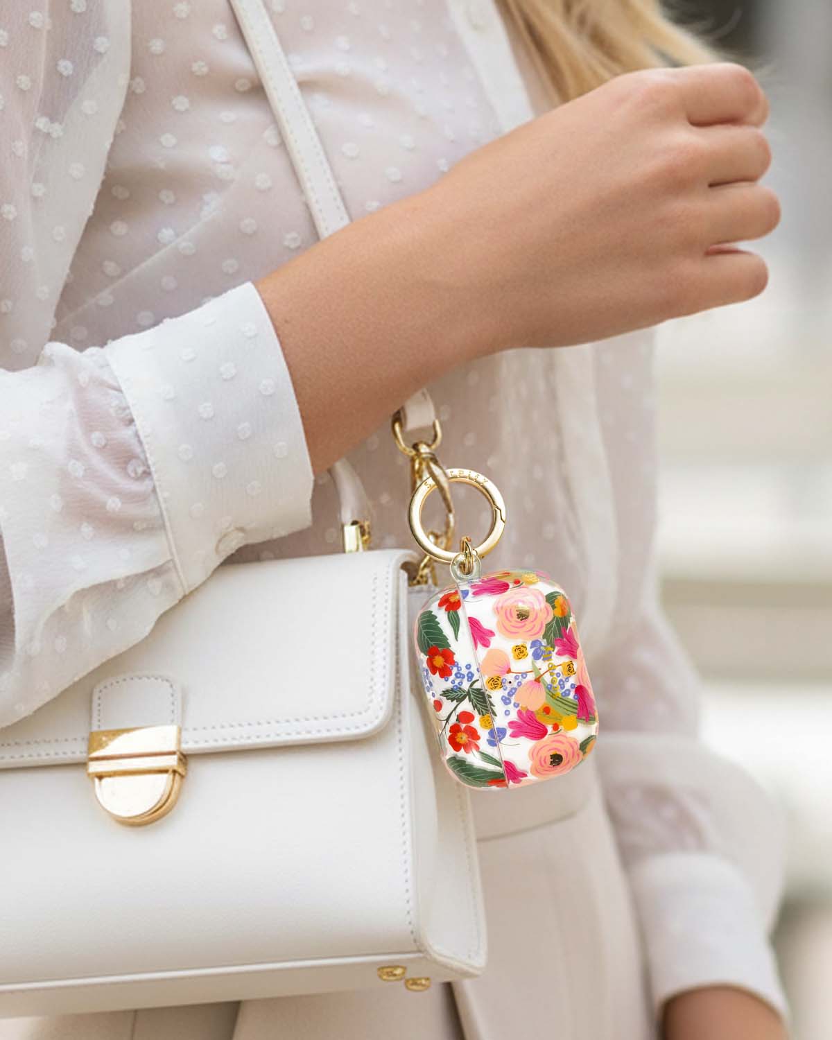 Camellia Blossom AirPods Case