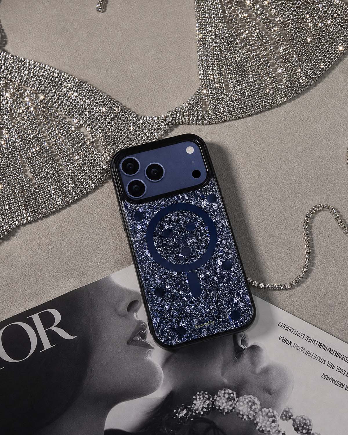 Midnight Stardust MagSafe iPhone Case