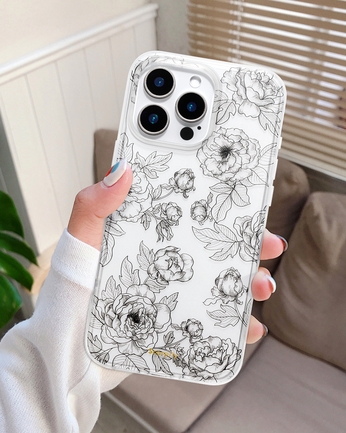 Queen of Flower iPhone Case