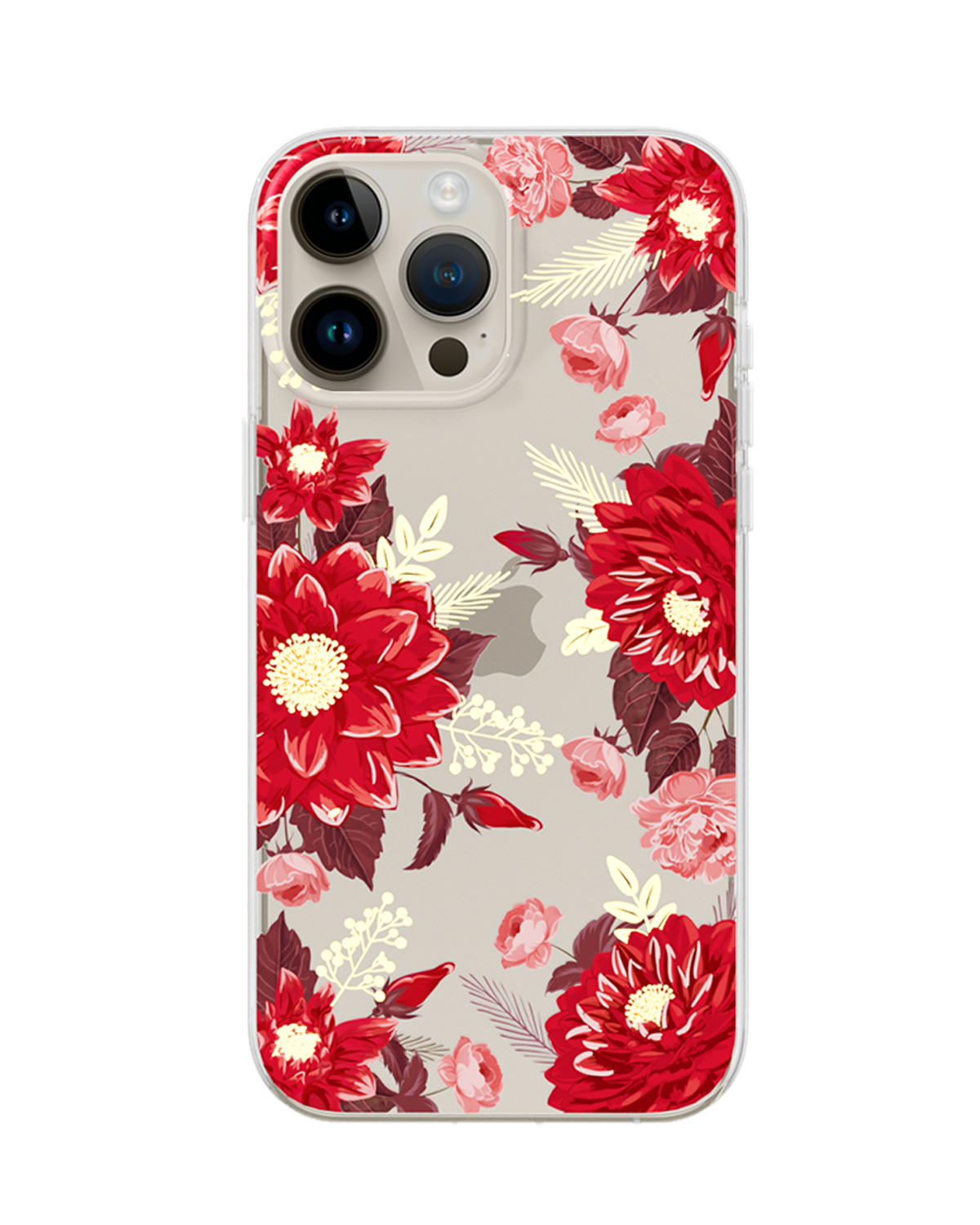 Red Dahlia iPhone Case