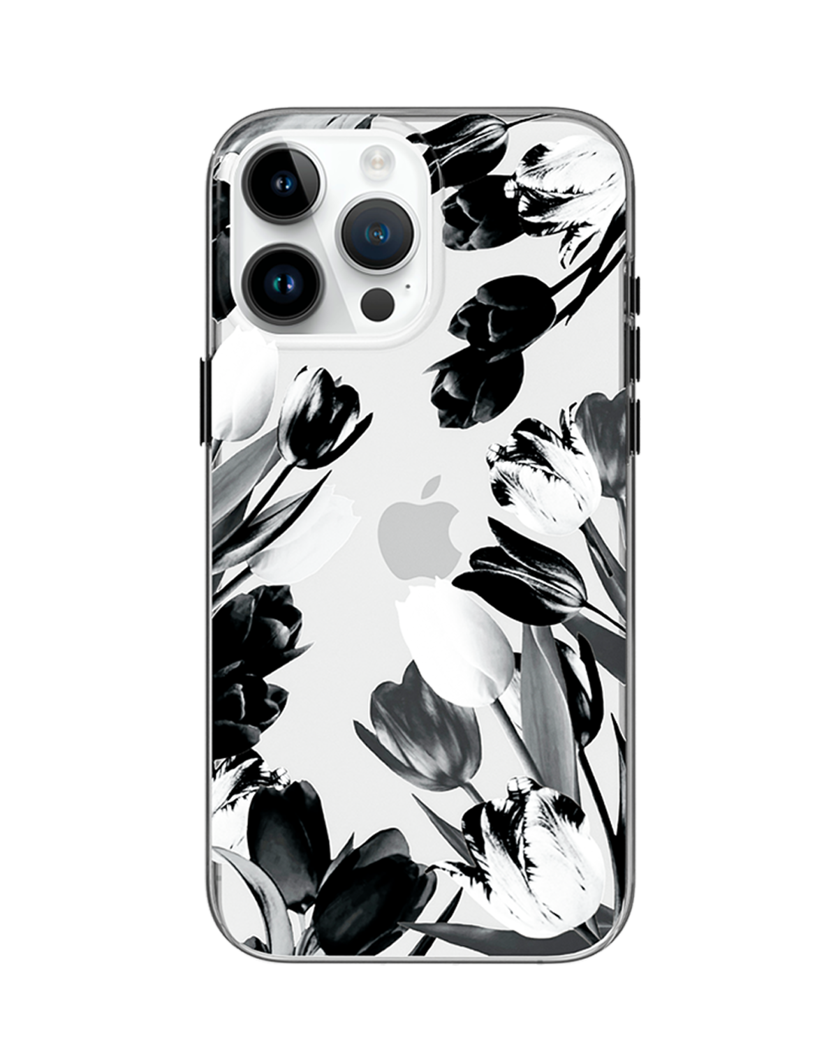 Black Tulip iPhone Case