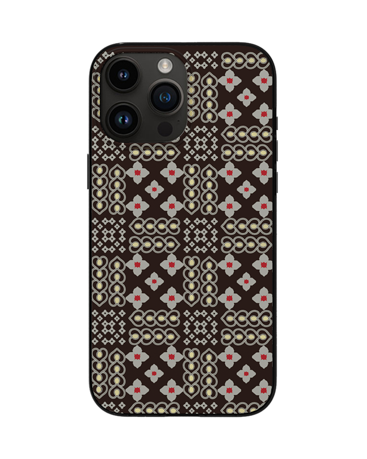 Gold Heart Flower Magnetic iPhone Case