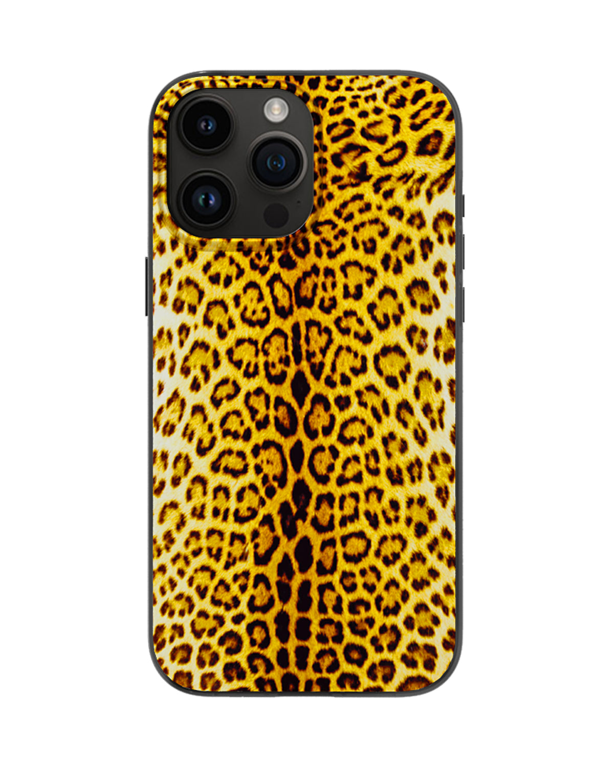 Gold Leopard Print Magnetic iPhone Case