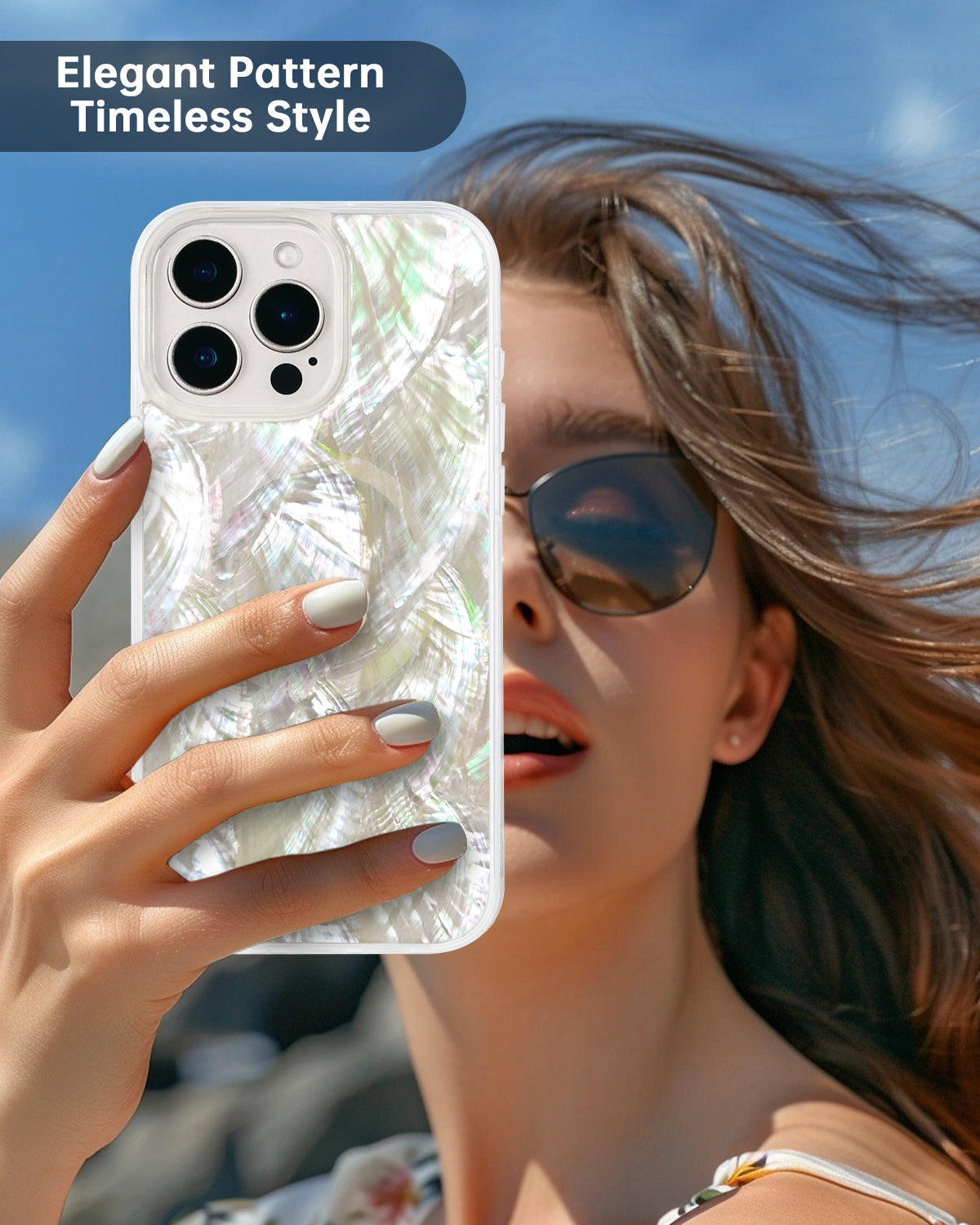 Natural Mother of Pearl Magnetic iPhone Case – Scorpify