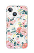 Floral phone case with pink flowers on a white background