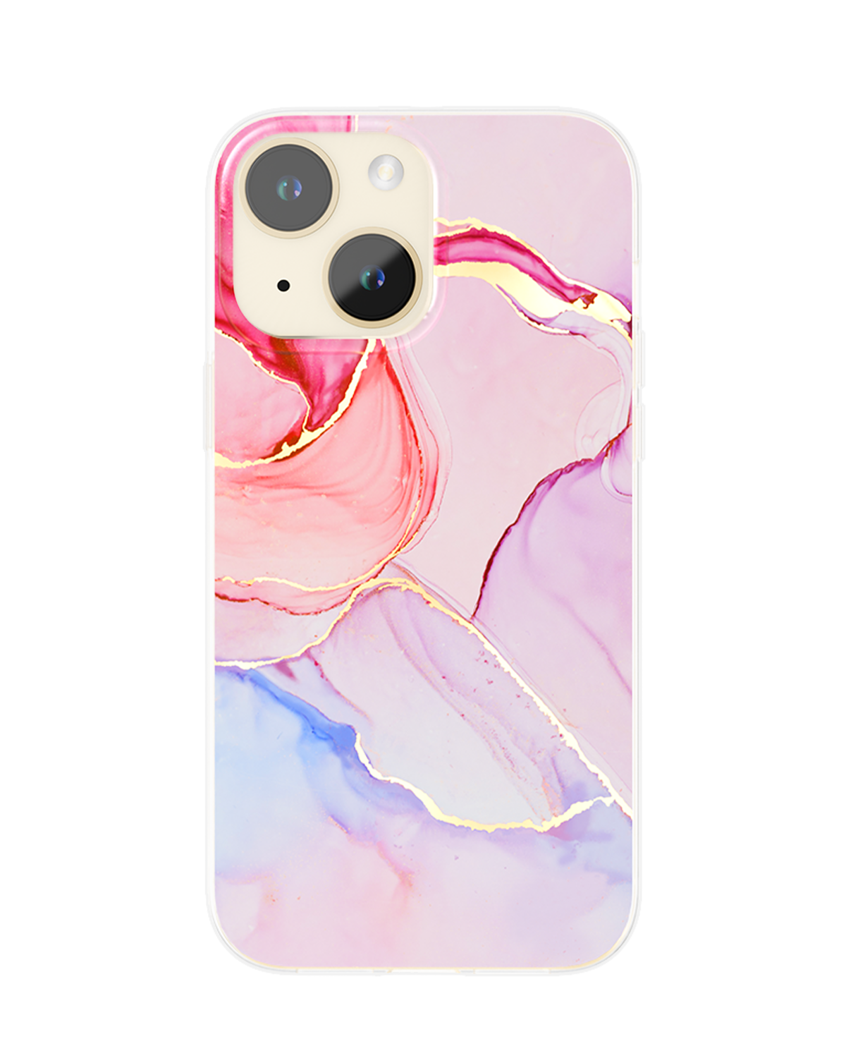 Pink Flange Crystal Magnetic iPhone Case