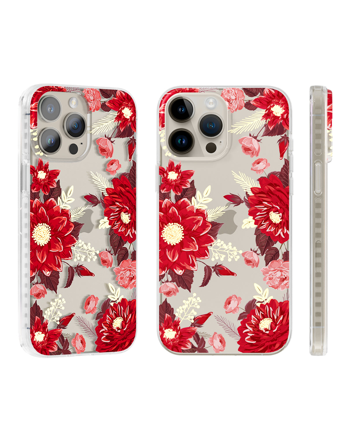 Red Dahlia iPhone Case