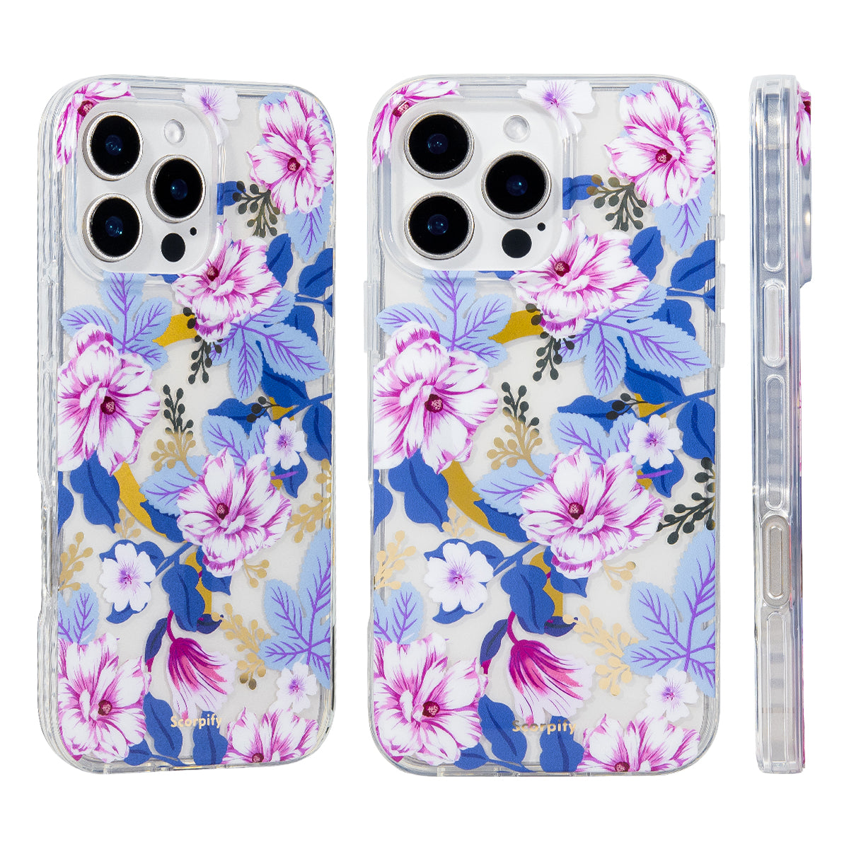 Purple Hibiscus Magnetic iPhone Case