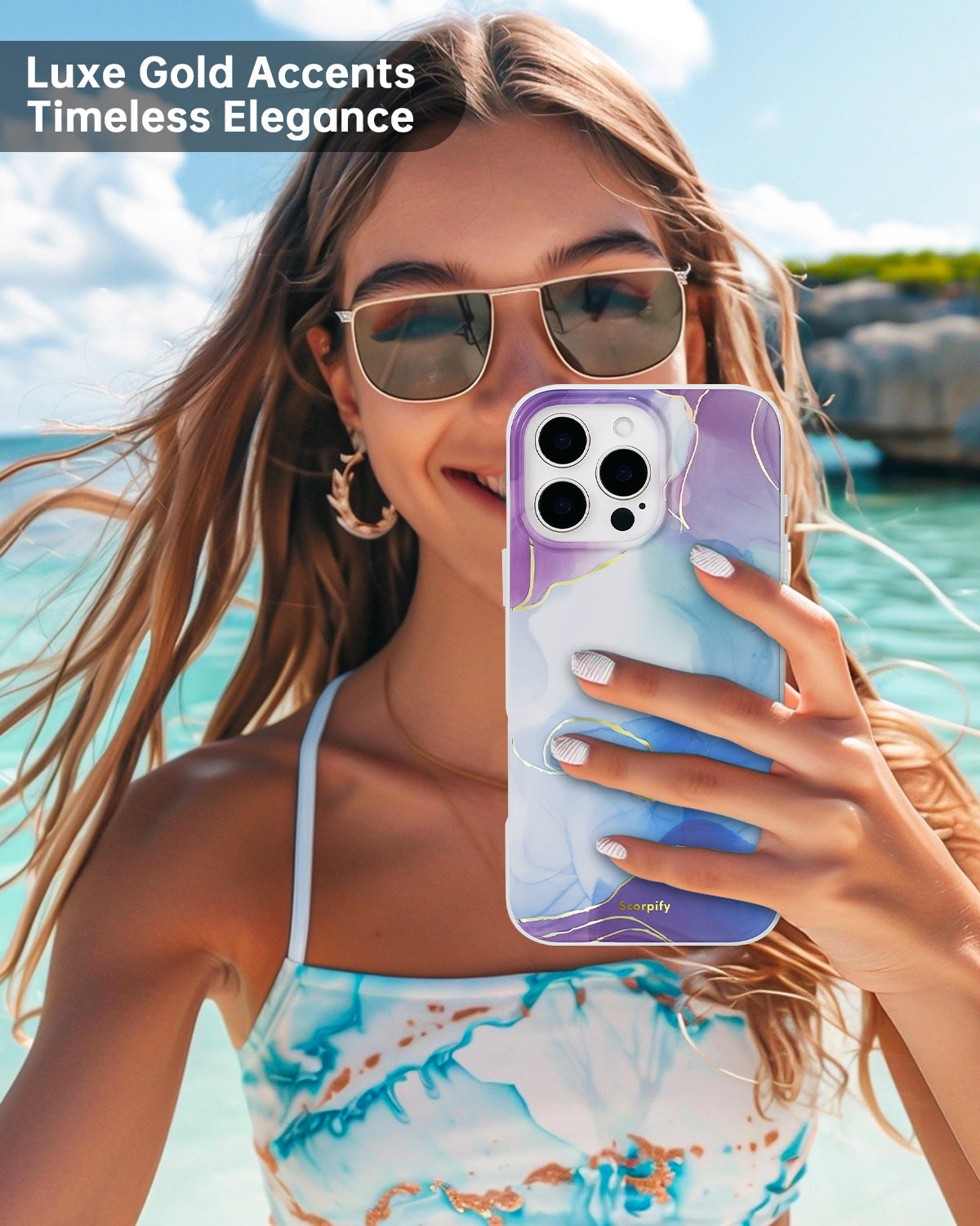 Dense Ocean Magnetic iPhone Case