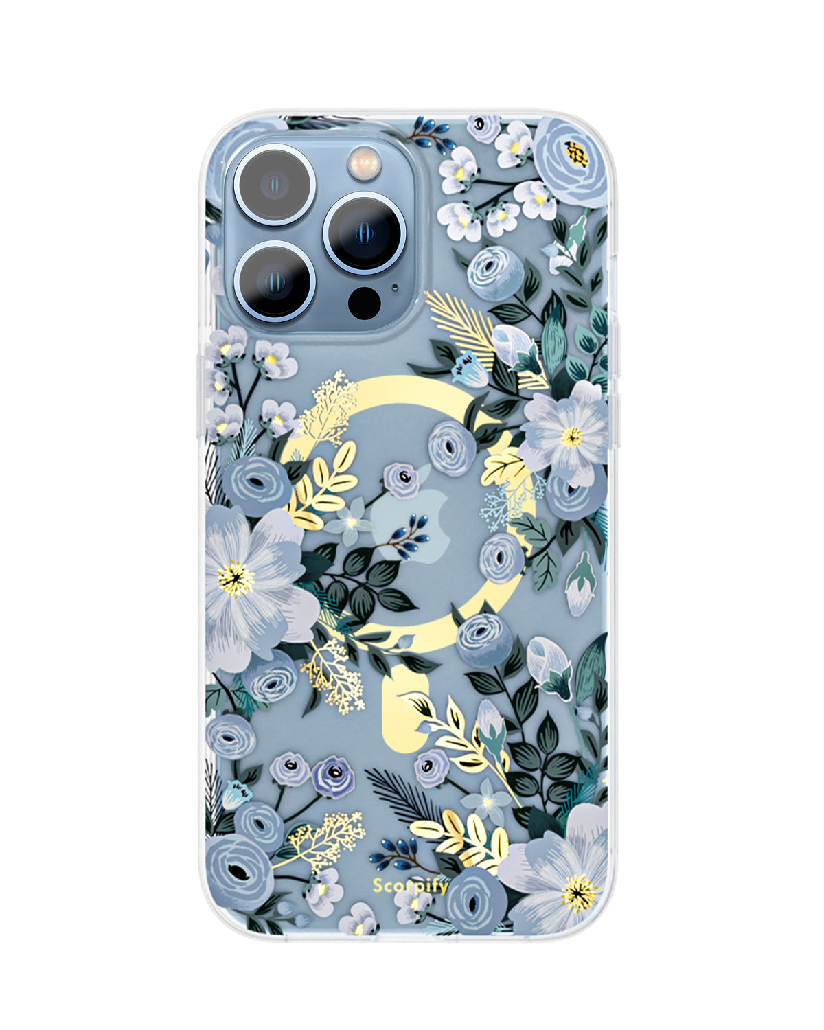 Blue Nemophila Magnetic iPhone Case