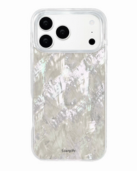 Natural Mother of Pearl MagSafe iPhone Case