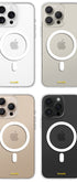 Trendy Clear Phone Case With Subtle Glossy Texture