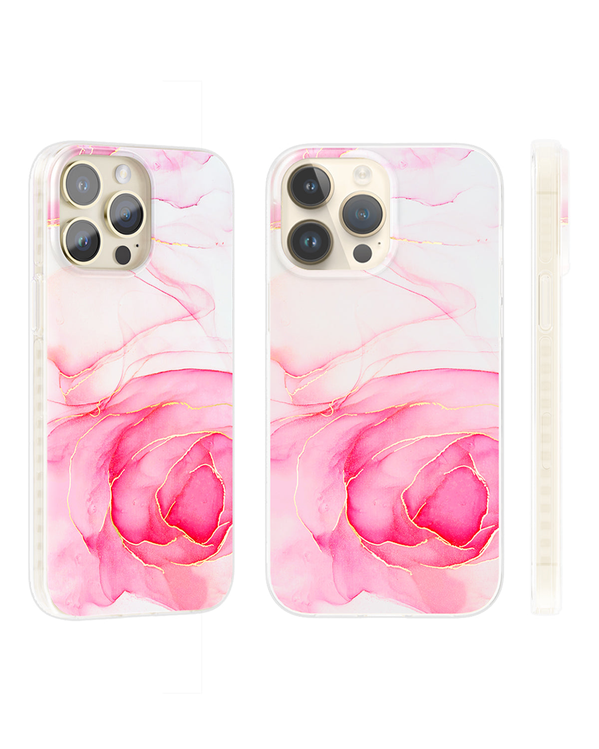 Pink Rose Magnetic iPhone Case