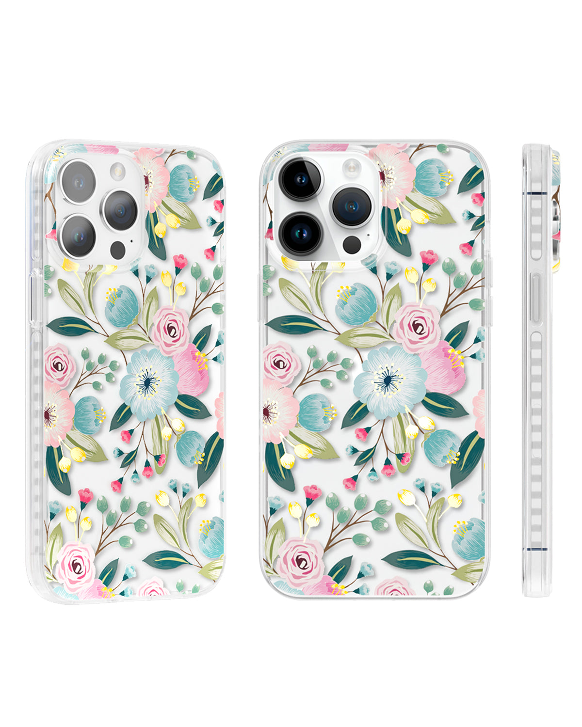 Trendy Floral Hibiscus iPhone Cover With Protective Build