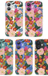 Floral Phone Cover With Graceful Camellia Blossom Pattern