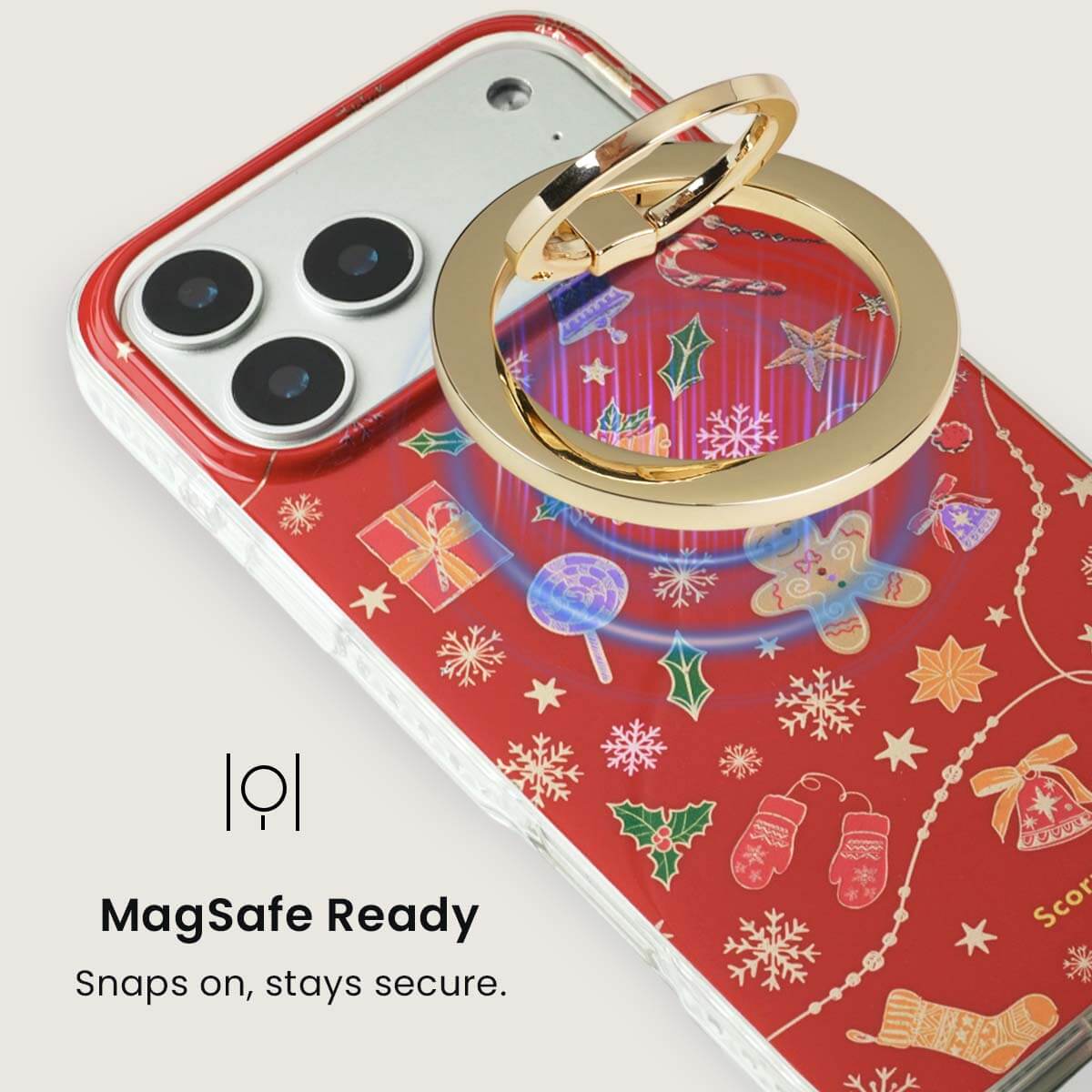 Auric Gold MagSafe Ring Holder