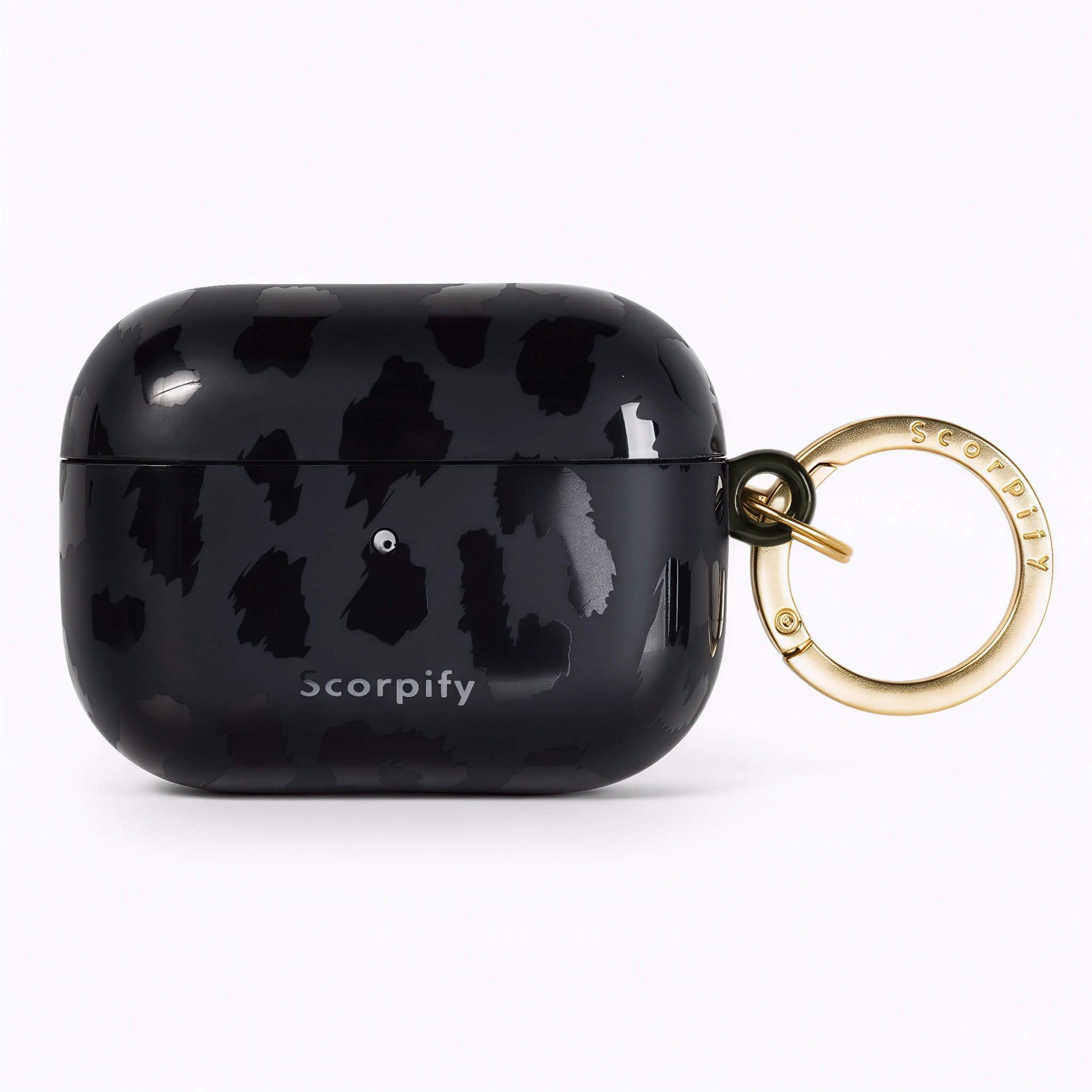 Leopard Print Airpods Case With Sleek Modern Design