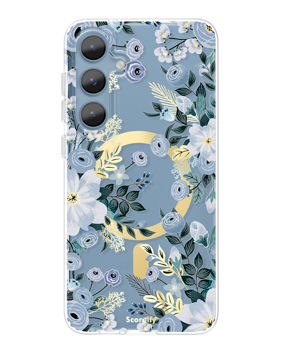 Blue Nemophila MagSafe Samsung Galaxy Case