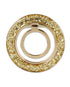Glitter Gold MagSafe Grip Ring By Scorpify For Easy Handling