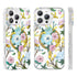 Colorful bloom phone accessories with magnetic ring