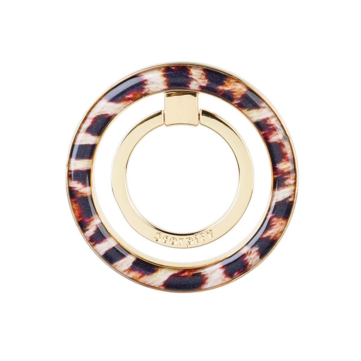 Leopard Fur Print MagSafe Ring Holder