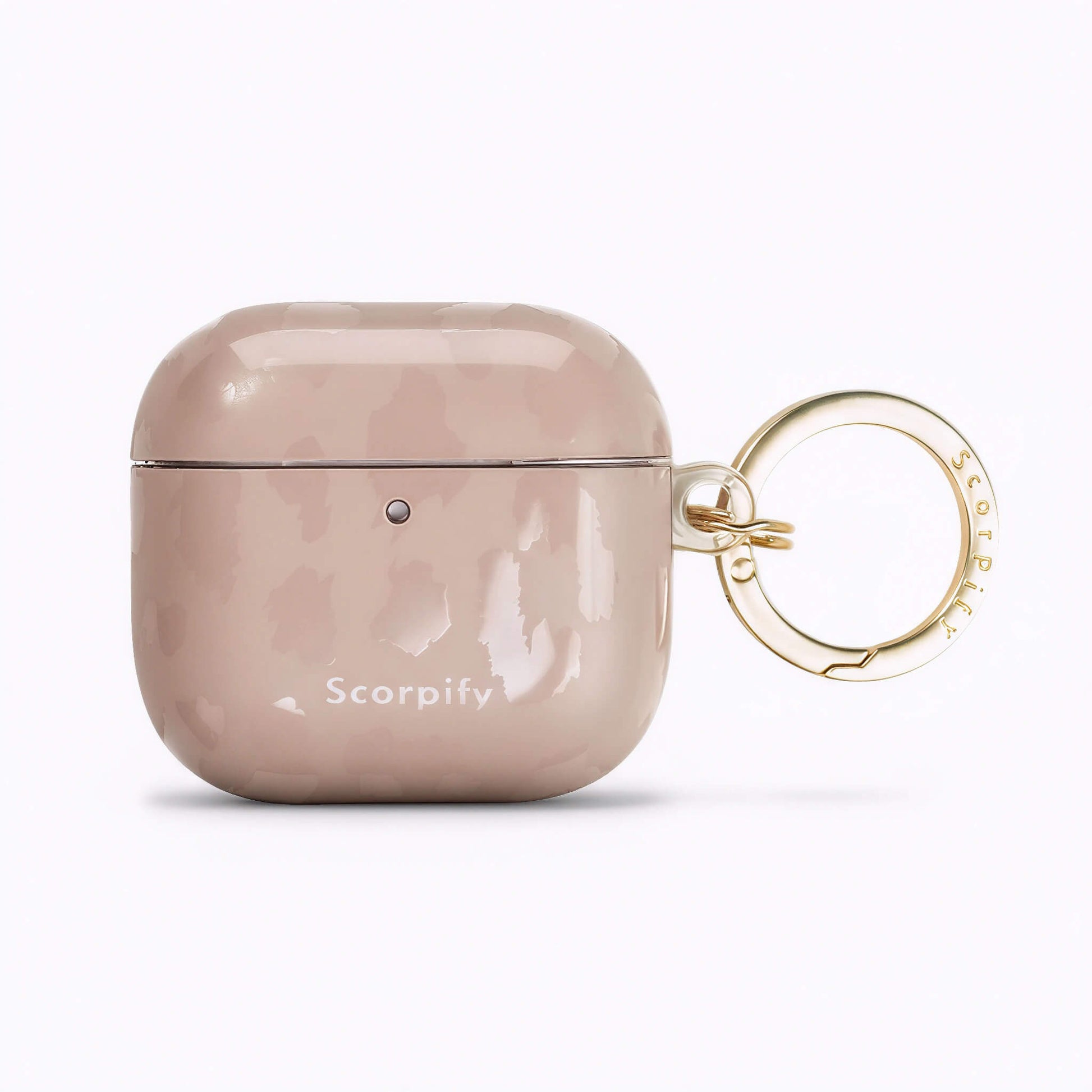 Nude Leopard Earbuds Case By Scorify With Stylish Design