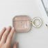 Protective Nude Leopard Earbuds Case With Sleek Profile