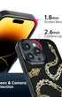 Snake design magnetic case with full phone protection