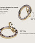 Scorpify Pink Tortoise Shell MagSafe Ring Holder