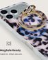Scorpify Pink Tortoise Shell MagSafe Ring Holder