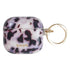 Pink tortoise shell airpods case with layered pattern