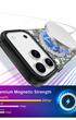 Sparkly iPhone case with MagSafe ring design