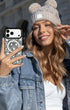 Sparkling phone case for easy one-hand grip