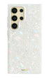 Sparkly Samsung case with pearl finish
