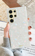 Iridescent pearl Samsung phone case for women