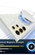 MagSafe sparkly Samsung case - pearl design