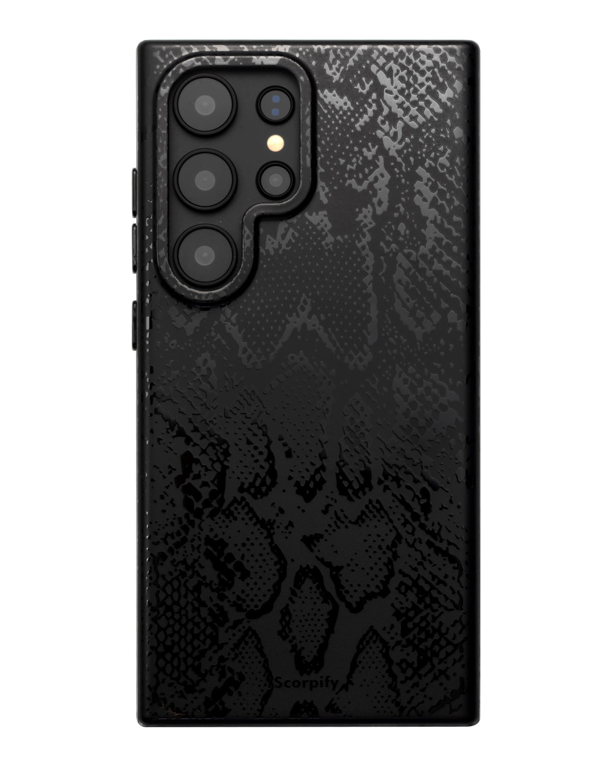 Matte Black Snake MagSafe Samsung Galaxy Case