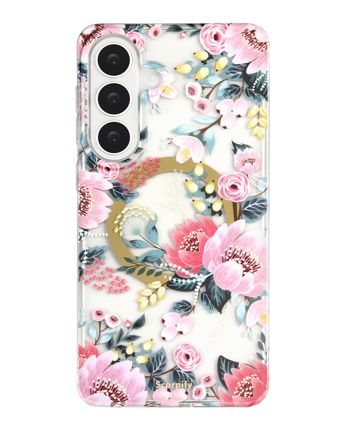 Pink Epiphyllum MagSafe Samsung Galaxy Case