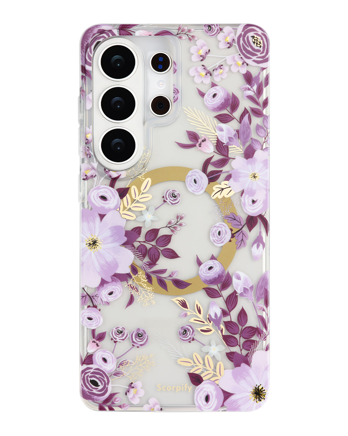 Purple Nemophila MagSafe Samsung Galaxy Case