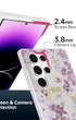 Purple Nemophila MagSafe Samsung Galaxy Case