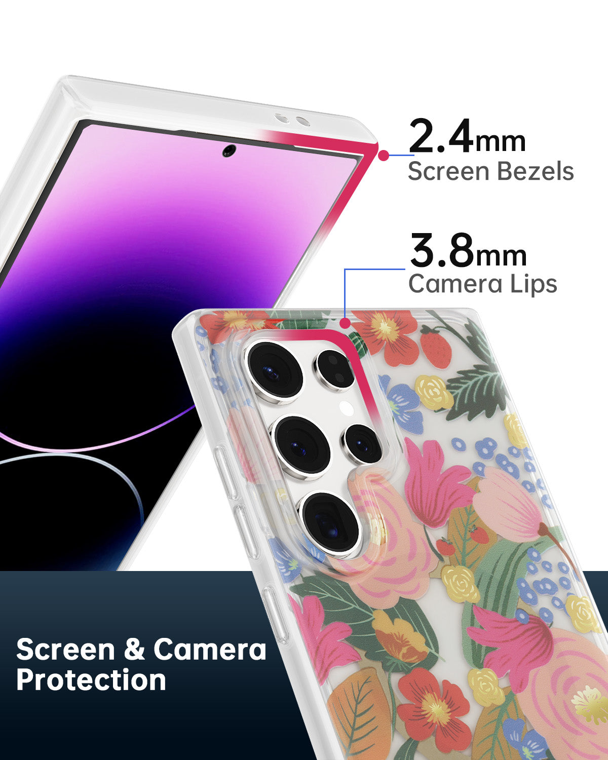 Camellia Blossom MagSafe Samsung Galaxy Case