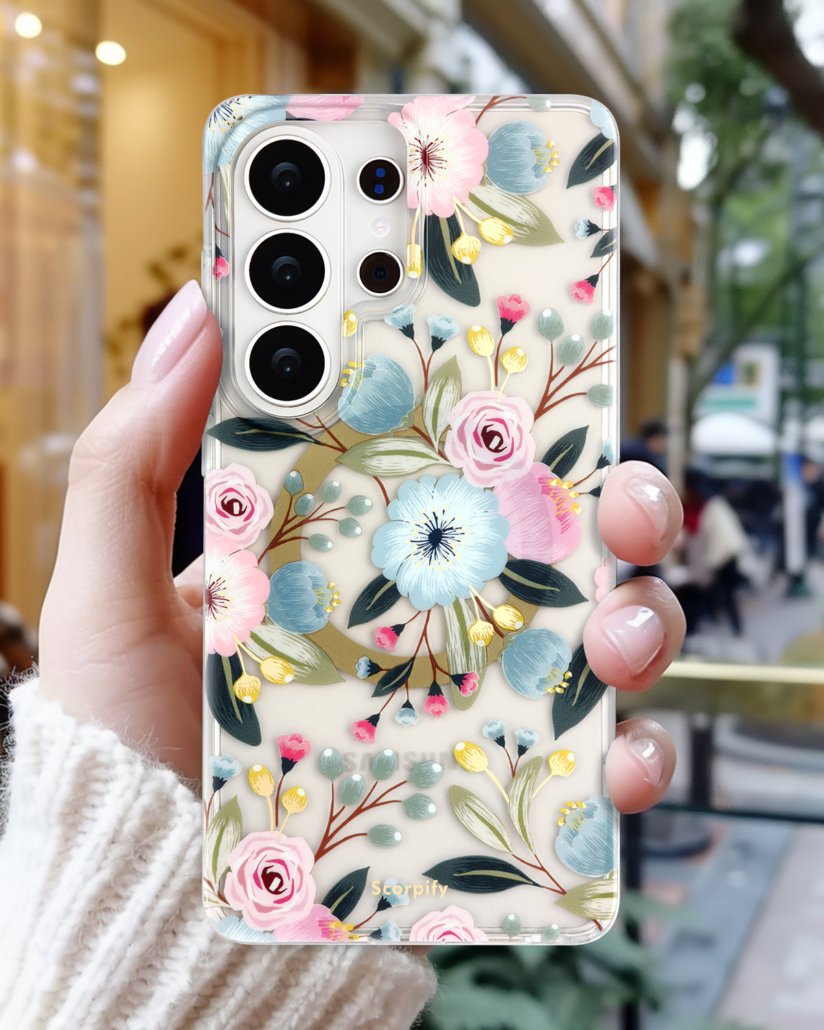 Hibiscus MagSafe Samsung Galaxy Case
