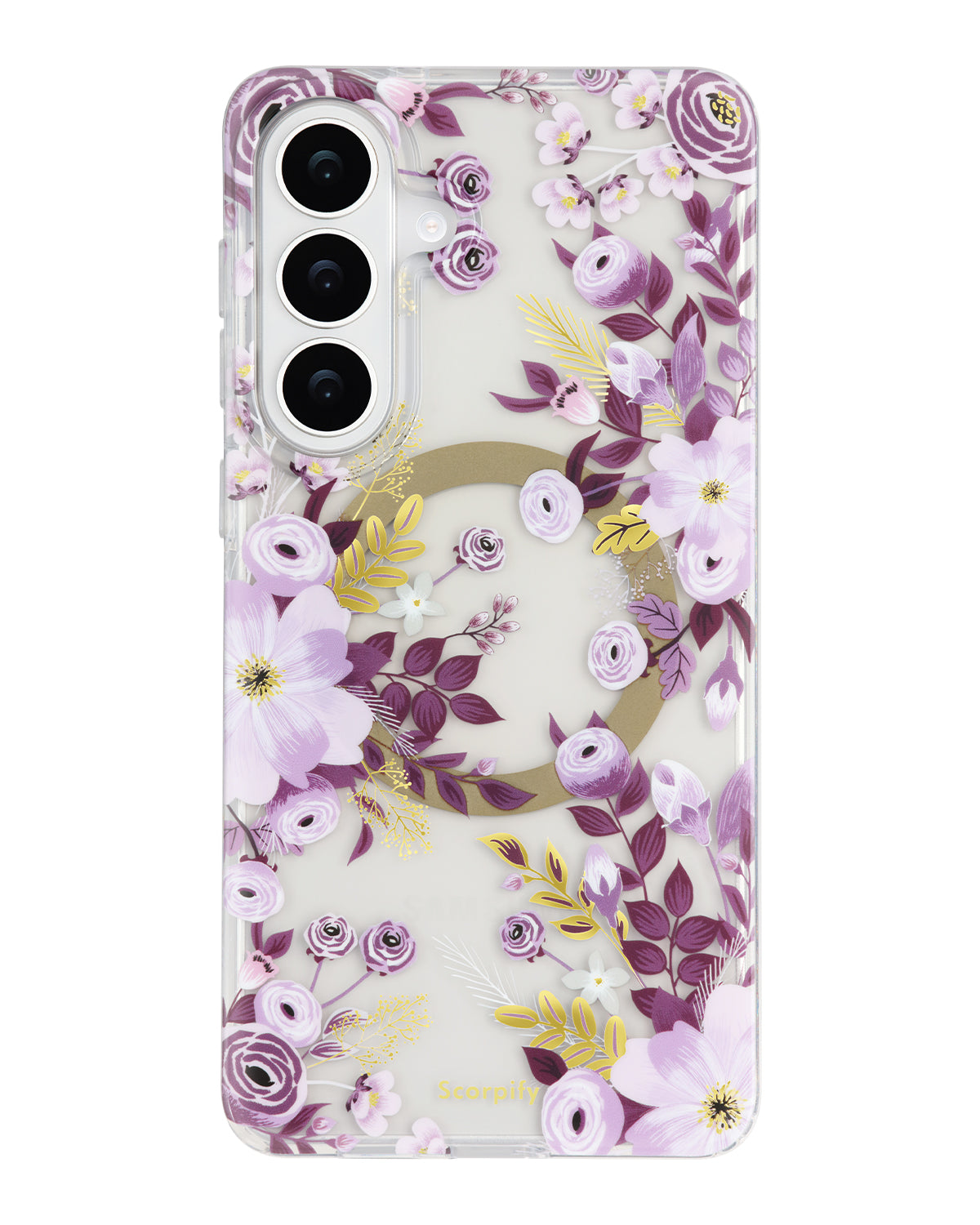 Slim Purple Nemophila Case for Samsung Galaxy