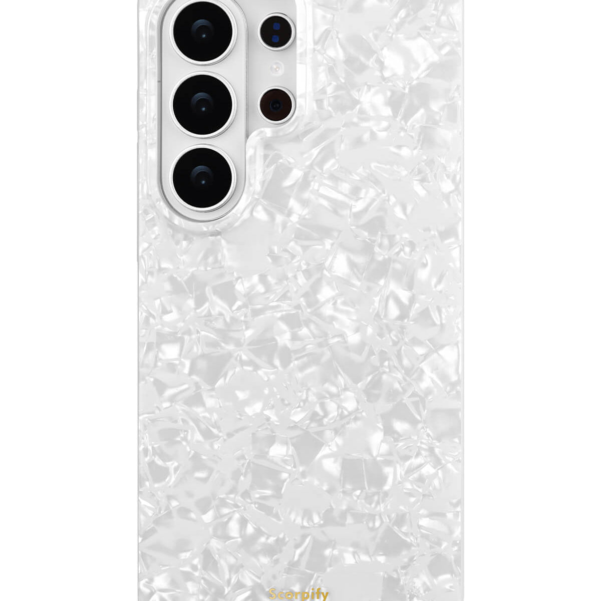 White Pearl Slim Samsung Galaxy Case