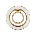 White Pearl Phone Ring Holder By Scorpify For Elegant Grip