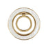 White Pearl Phone Ring Holder By Scorpify For Elegant Grip