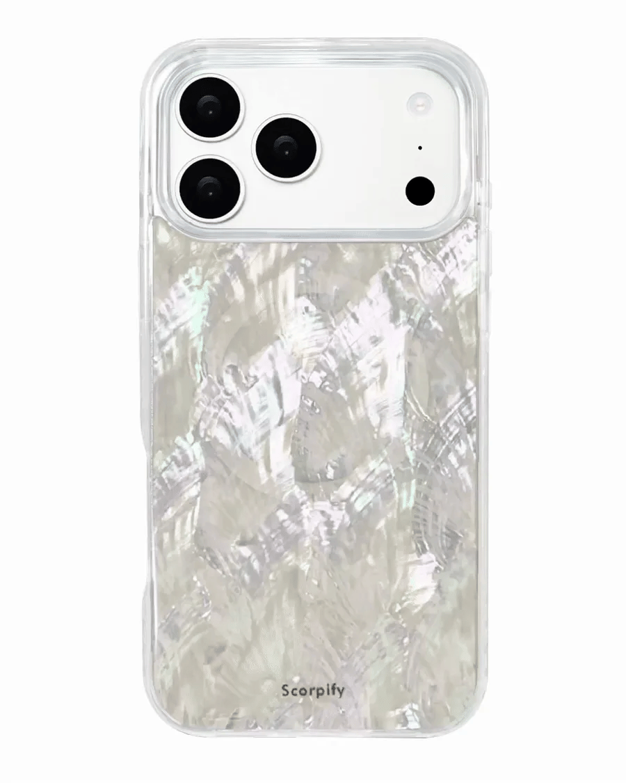 Natural Mother of Pearl MagSafe iPhone Case