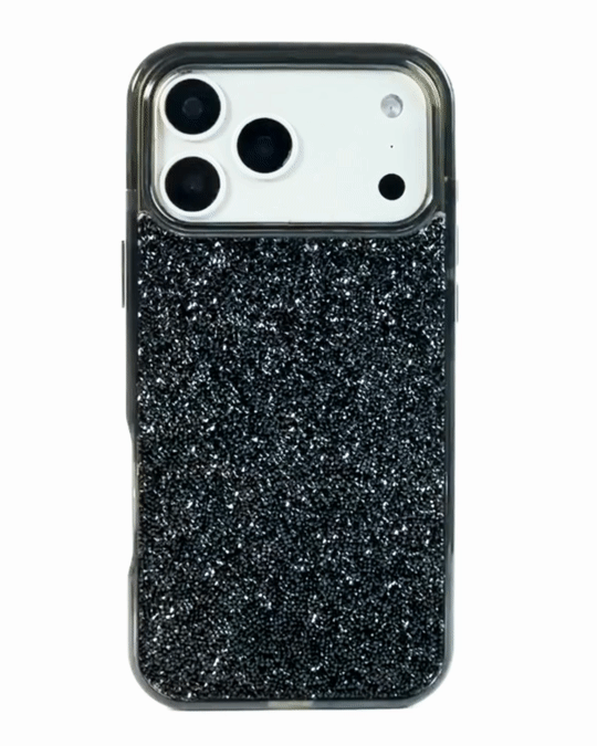 Noir Crystal Radiance MagSafe iPhone Case